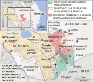 Nagorno-Karabakh: armênios étnicos fogem da morte, da guerra e da fome