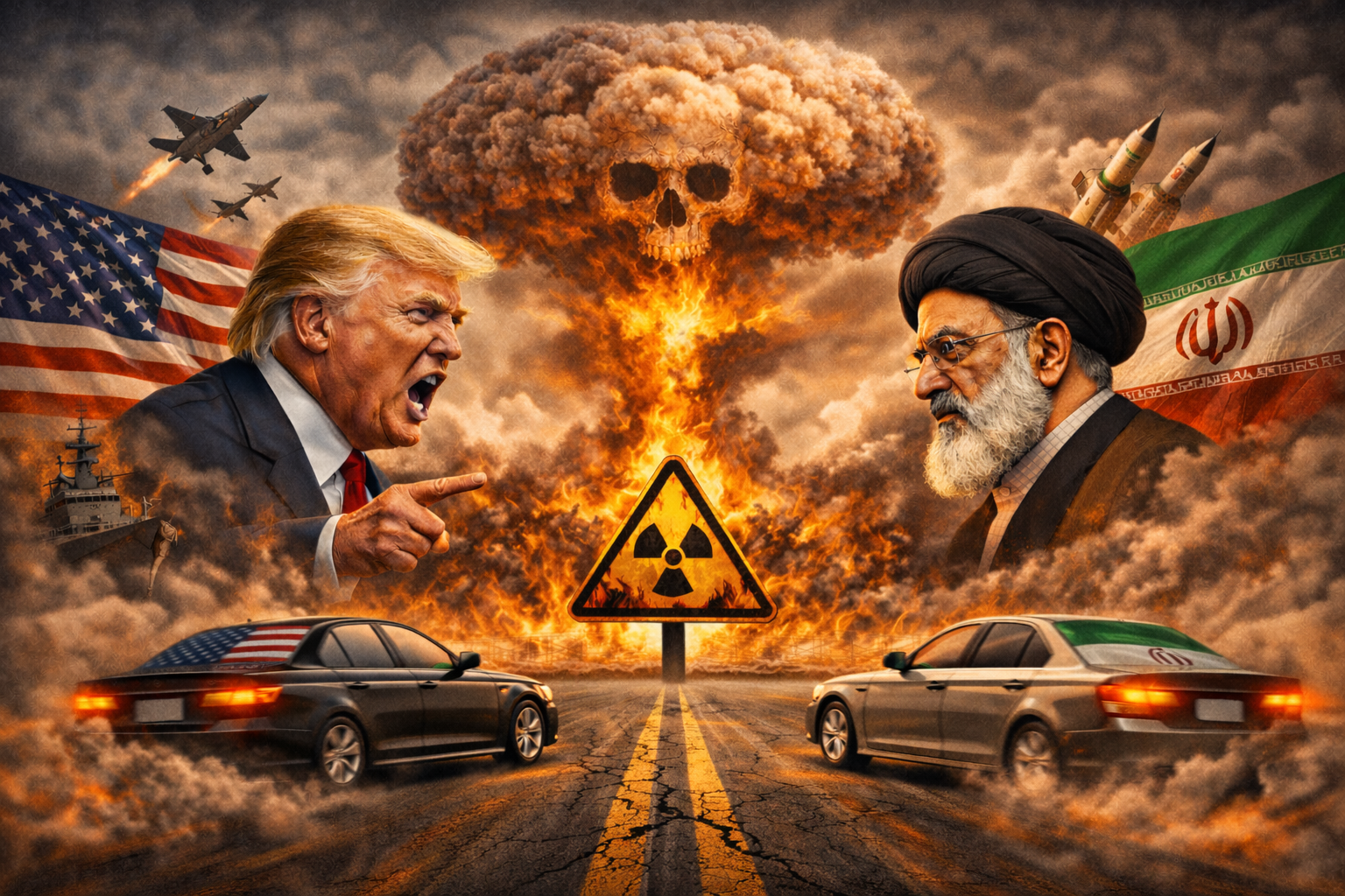 No momento, você está visualizando À beira do abismo: Trump, Irã e a lógica da escalada