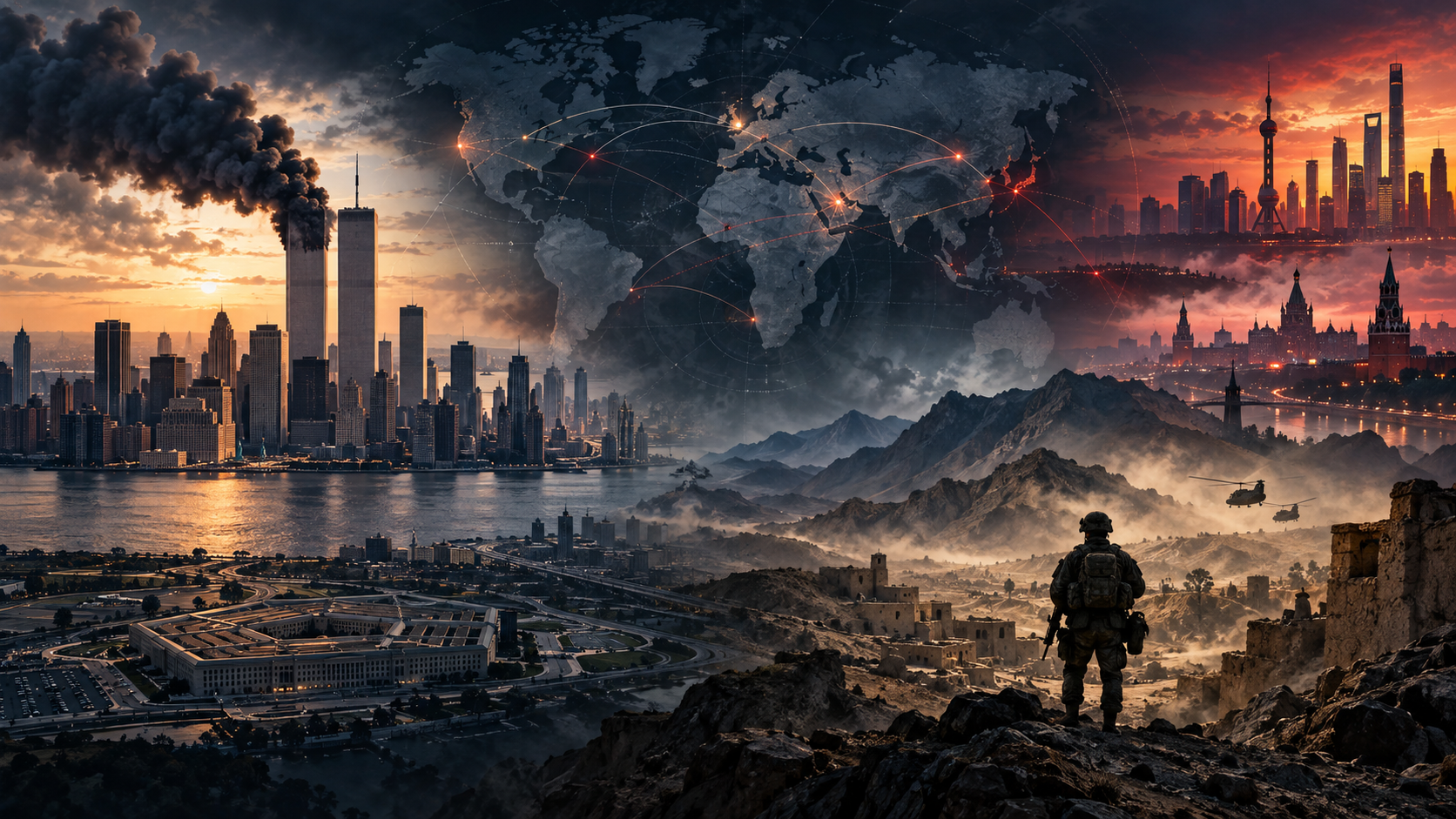 No momento, você está visualizando 11 de Setembro, 25 anos depois: da Guerra ao Terror à disputa entre grandes potências